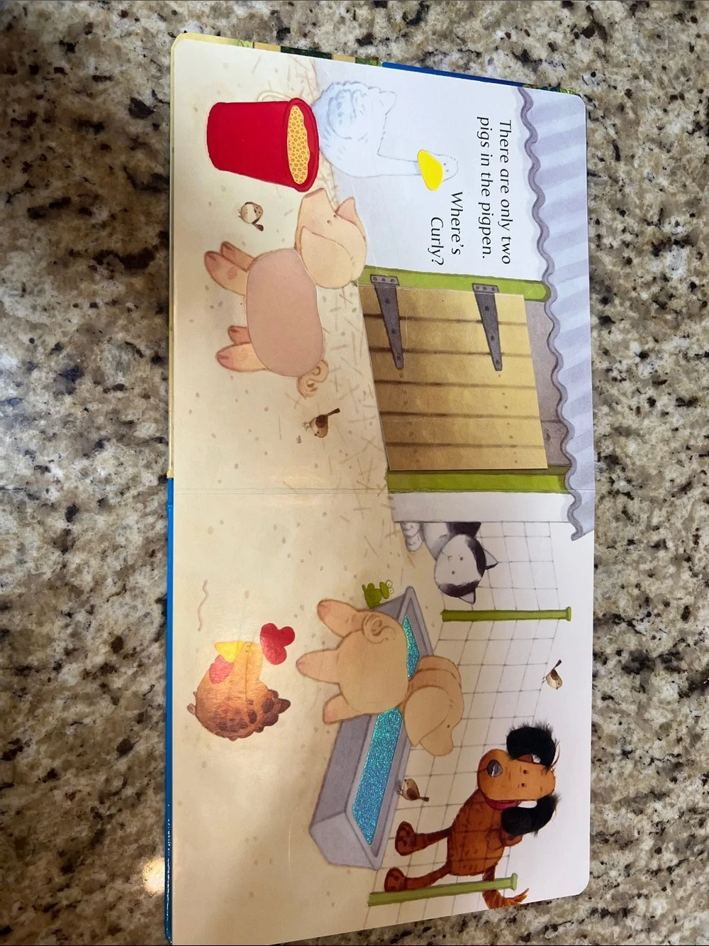 Usborne Animal Hide-and-Seek Touchy-Feely Farmyard Tales